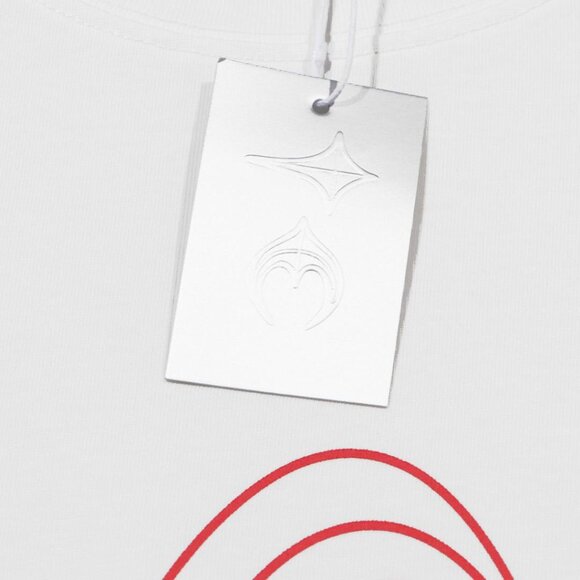 Thug Club White T Shirt With Bold Red Graphic Design - Picture 4 of 8